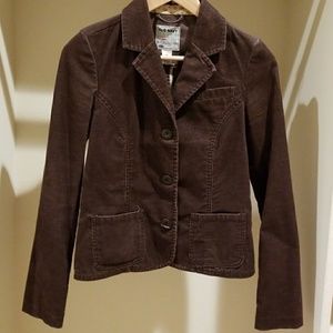 Brown corduroy jacket